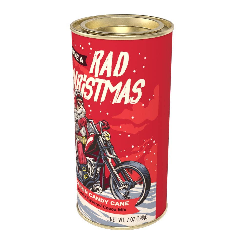 Rad Christmas Cruisin Candy Cane Cocoa (7oz Tins)