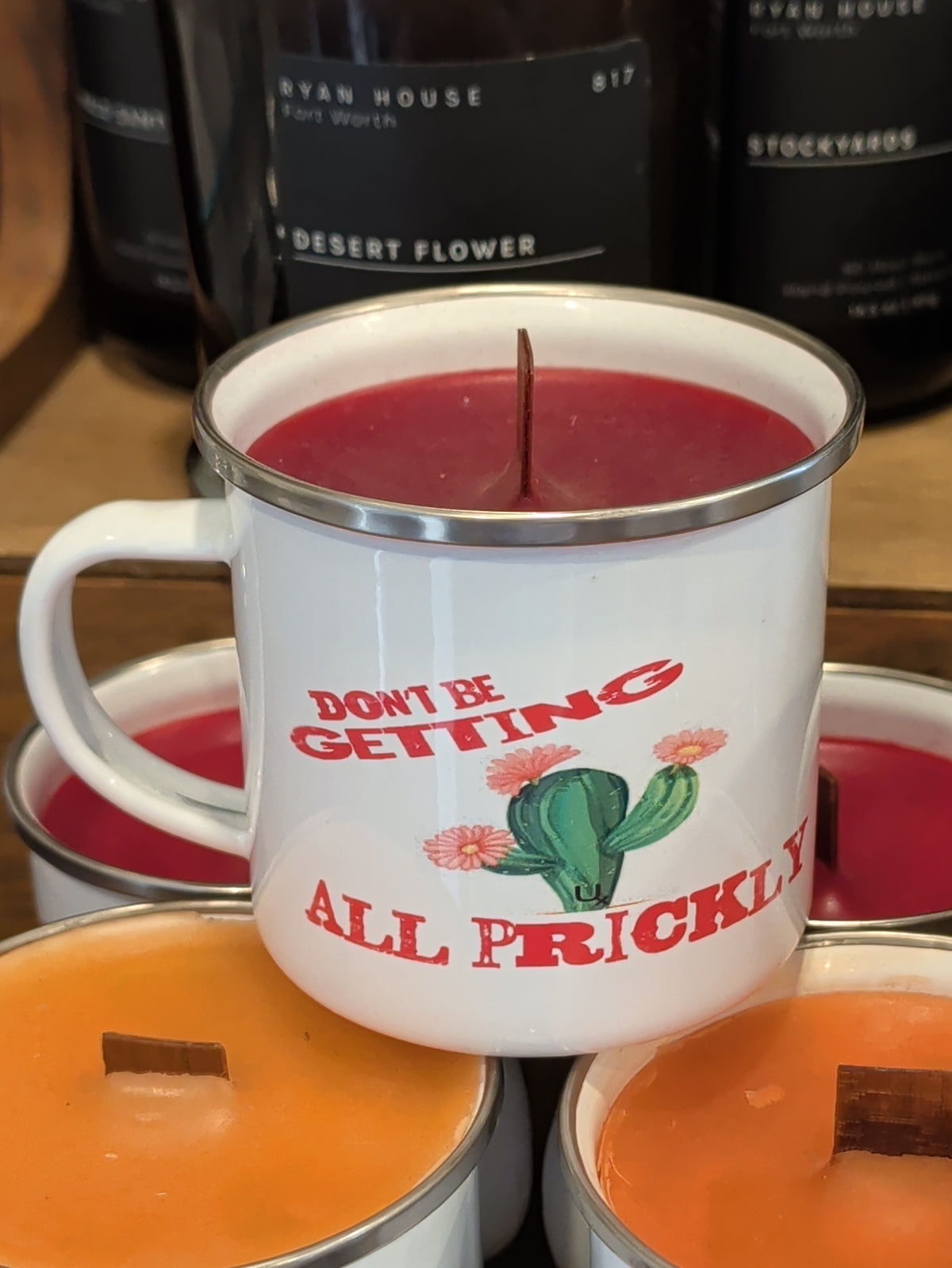 USPUR Tin Cup Candles