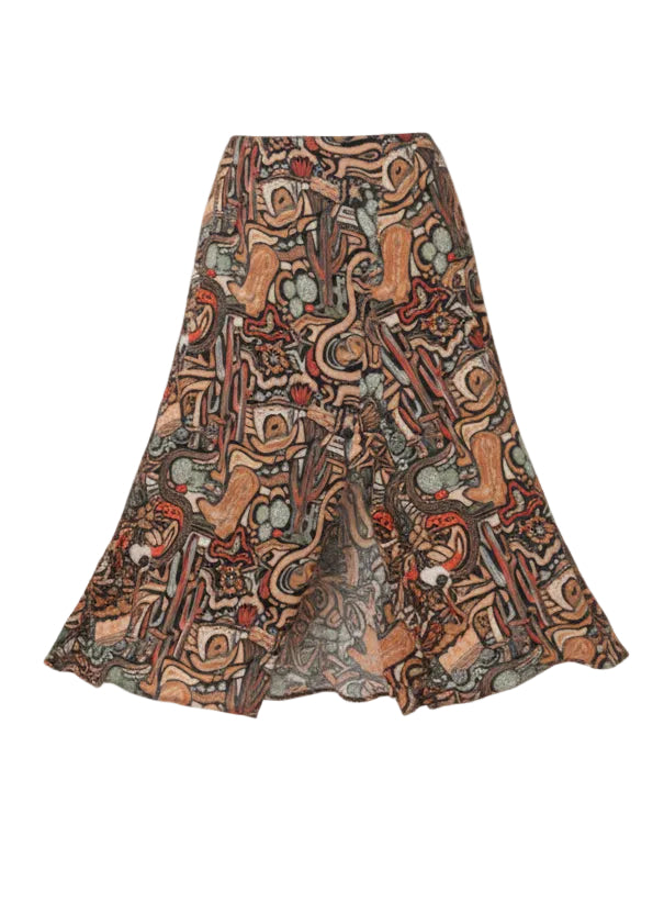 Cowboy Ruffle Skirt