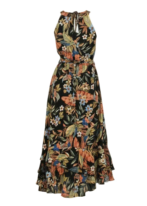 Sleeveless Scoop Dress Back