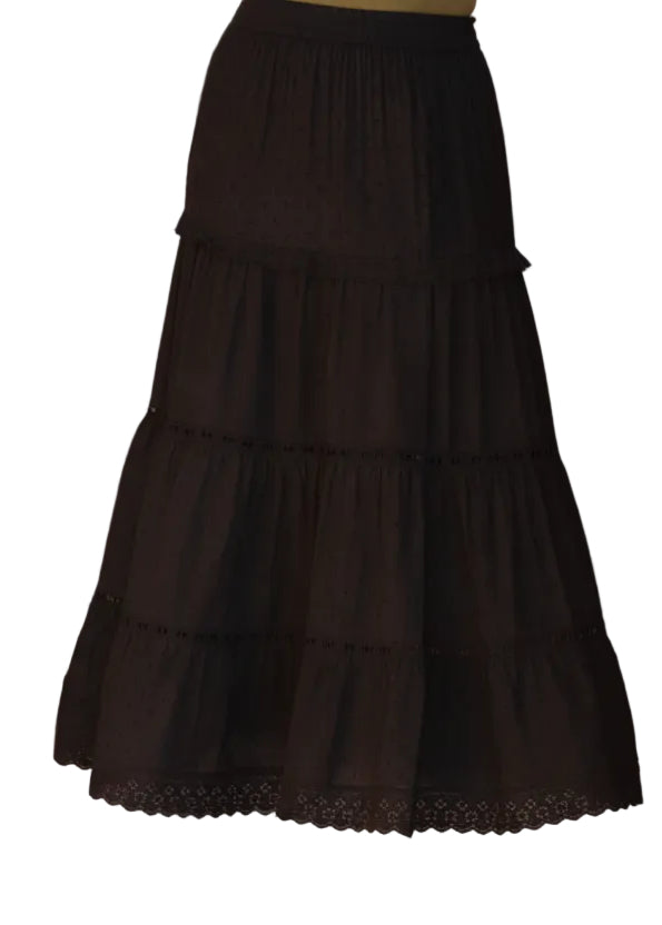 Black Eylet Skirt