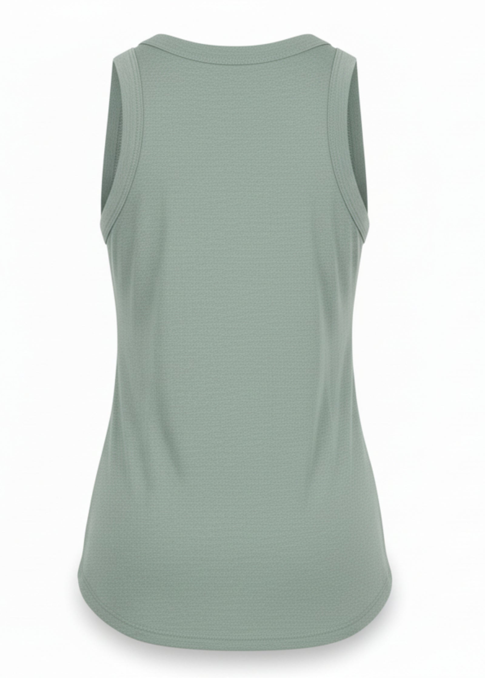  a light green tank top 