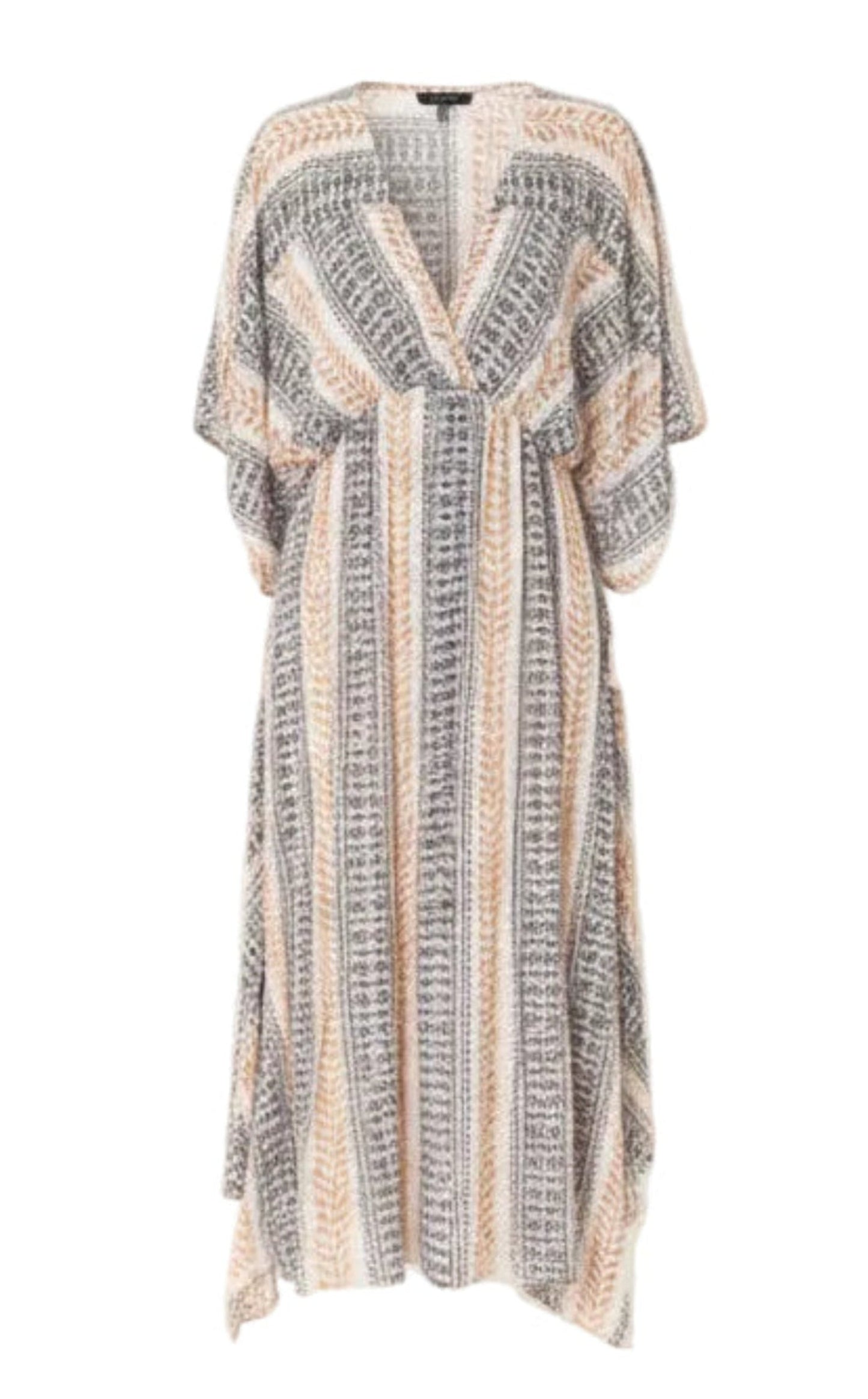 Butterfly Sleeve Dress Front view