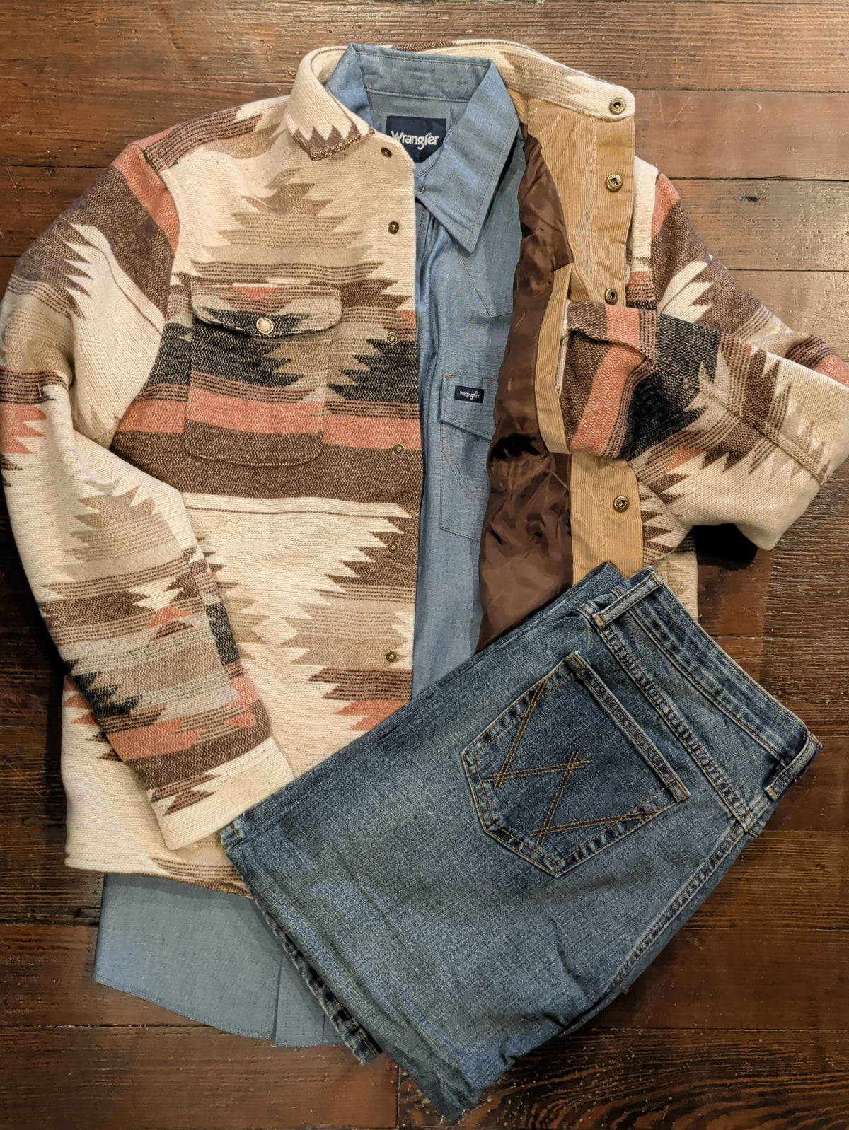 Men's Shirt Jacket - White Owl Creek Boutique