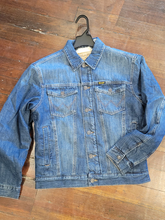 Wrangler Retro® Denim Jacket - Sherpa Lined