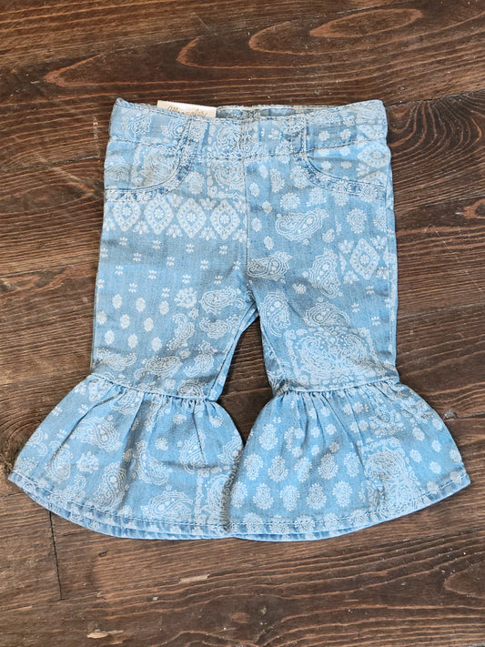 Wrangler Baby Girls Paisly Flare