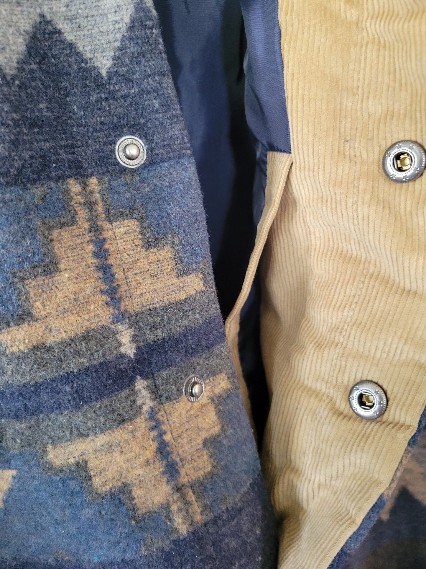 Shirt Jacket Corduroy Trim