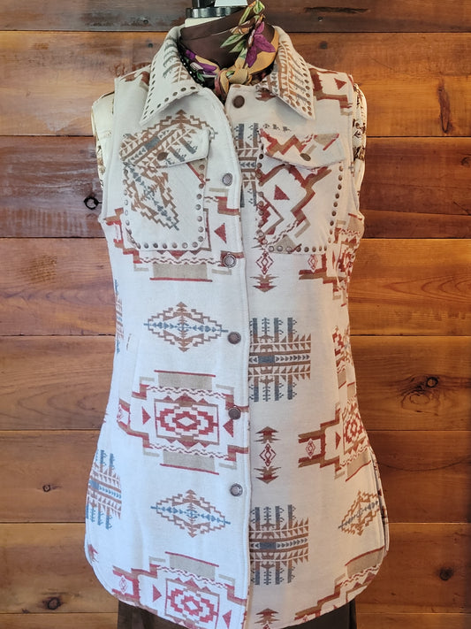 Stud Collar Vest