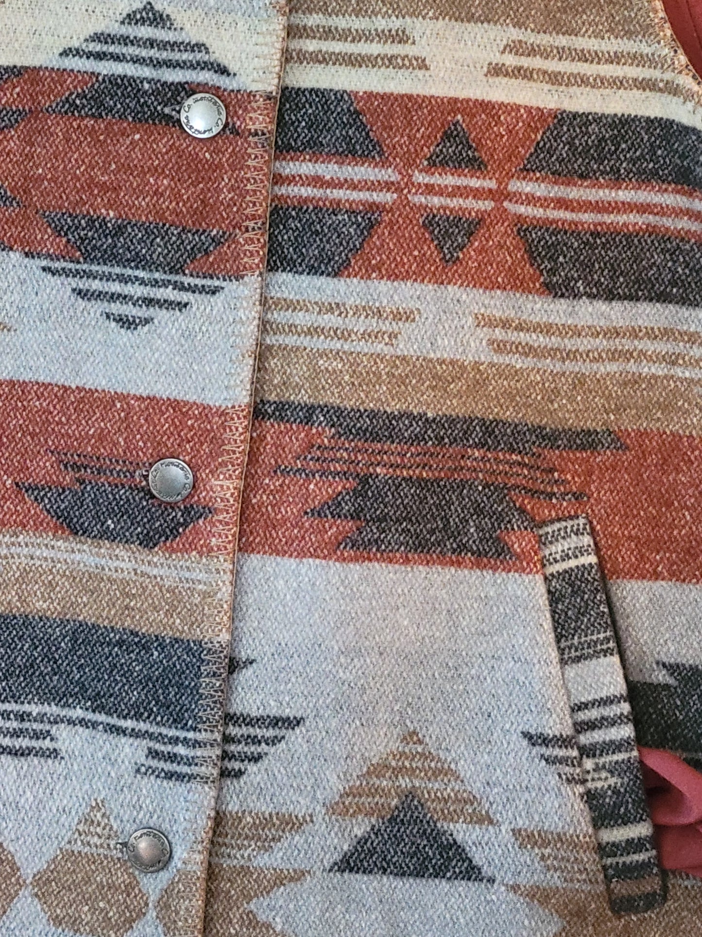 Blanket Stitching Vest