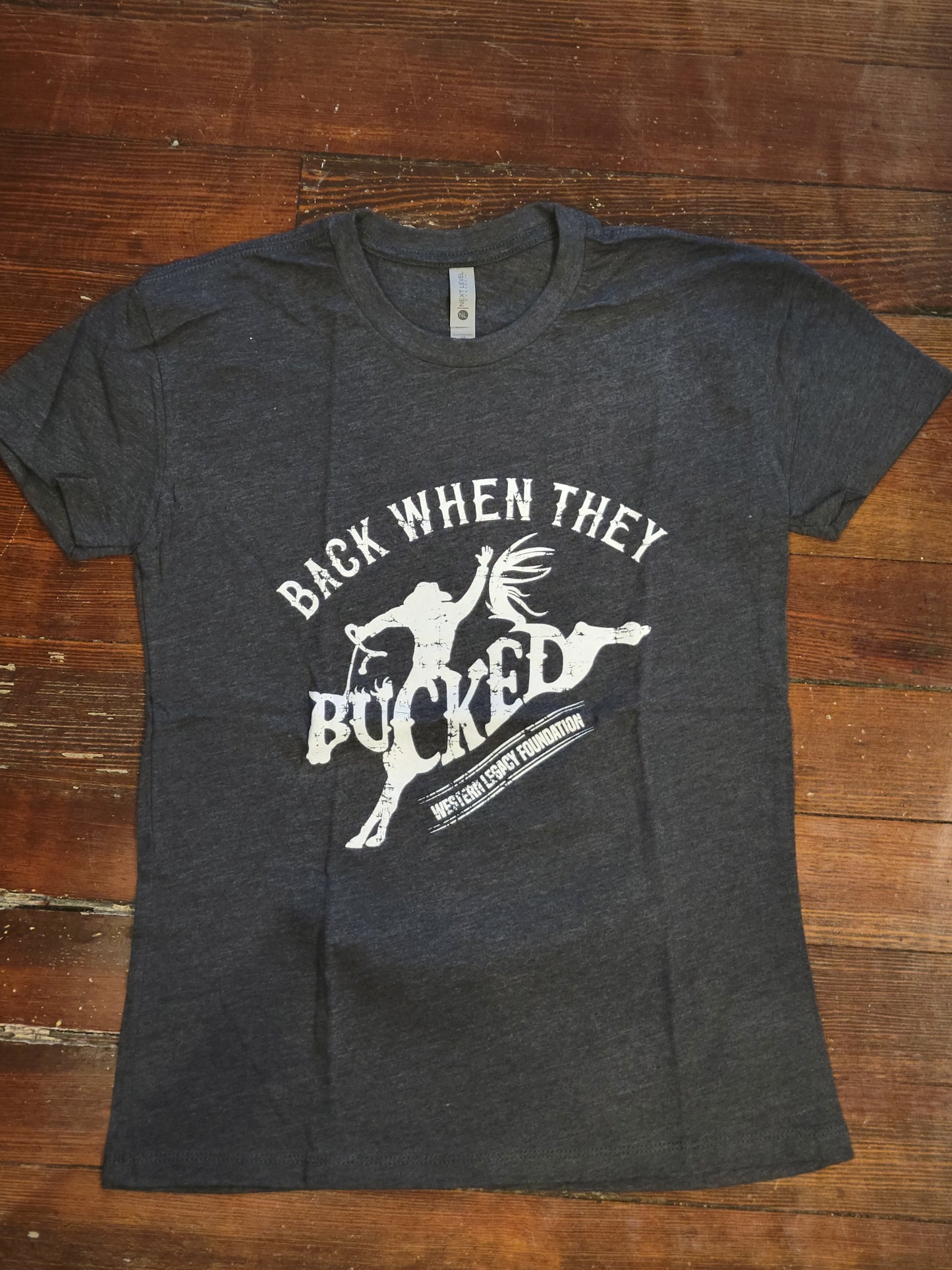 Back When They Bucked Ladies T-Shirt