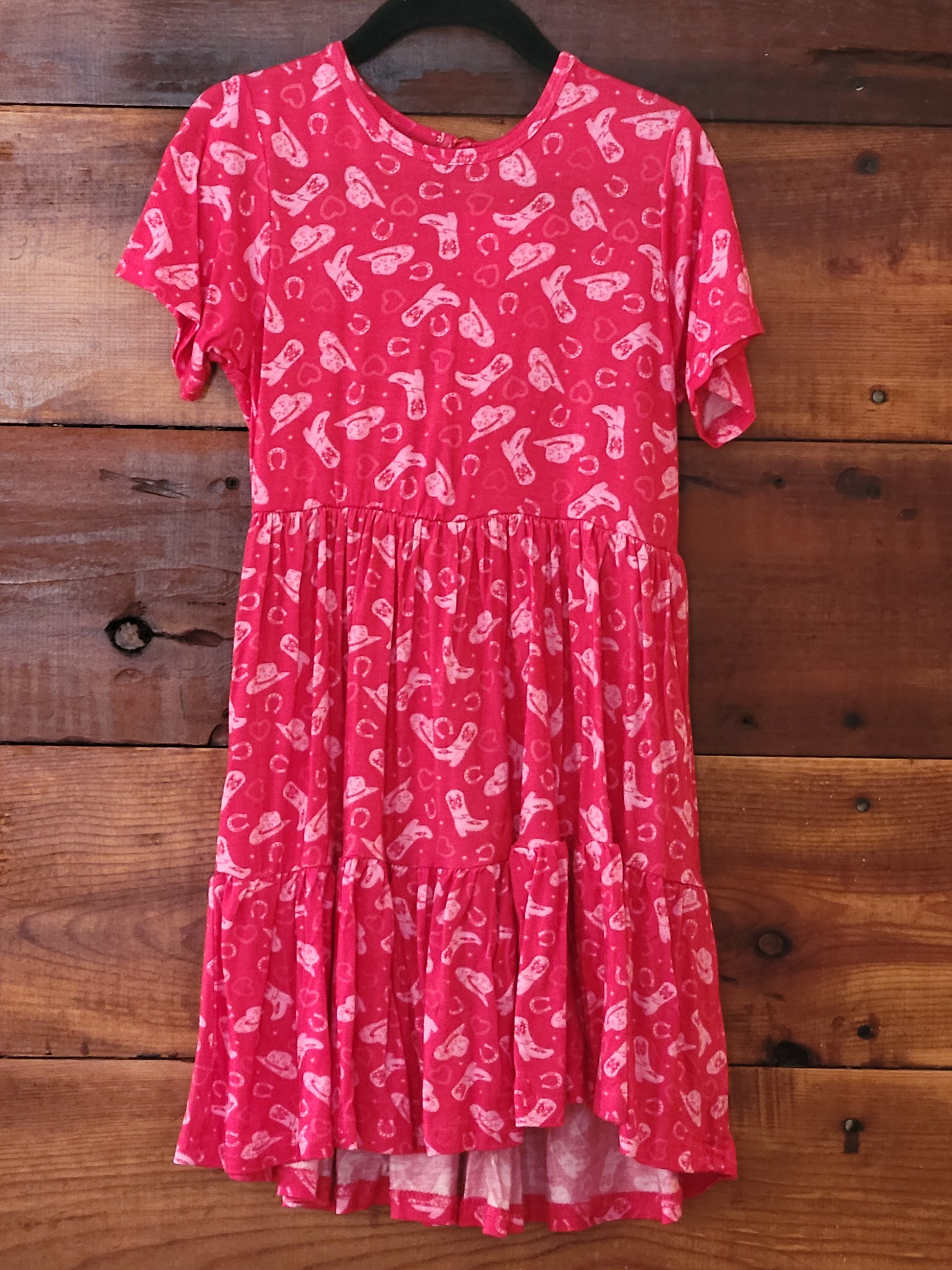 Cowgirl Red Dress – White Owl Creek Boutique