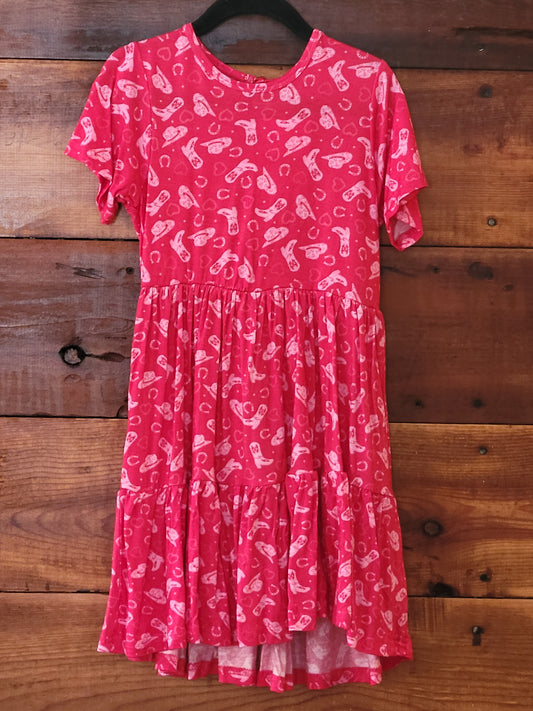 Cowgirl Red Dress