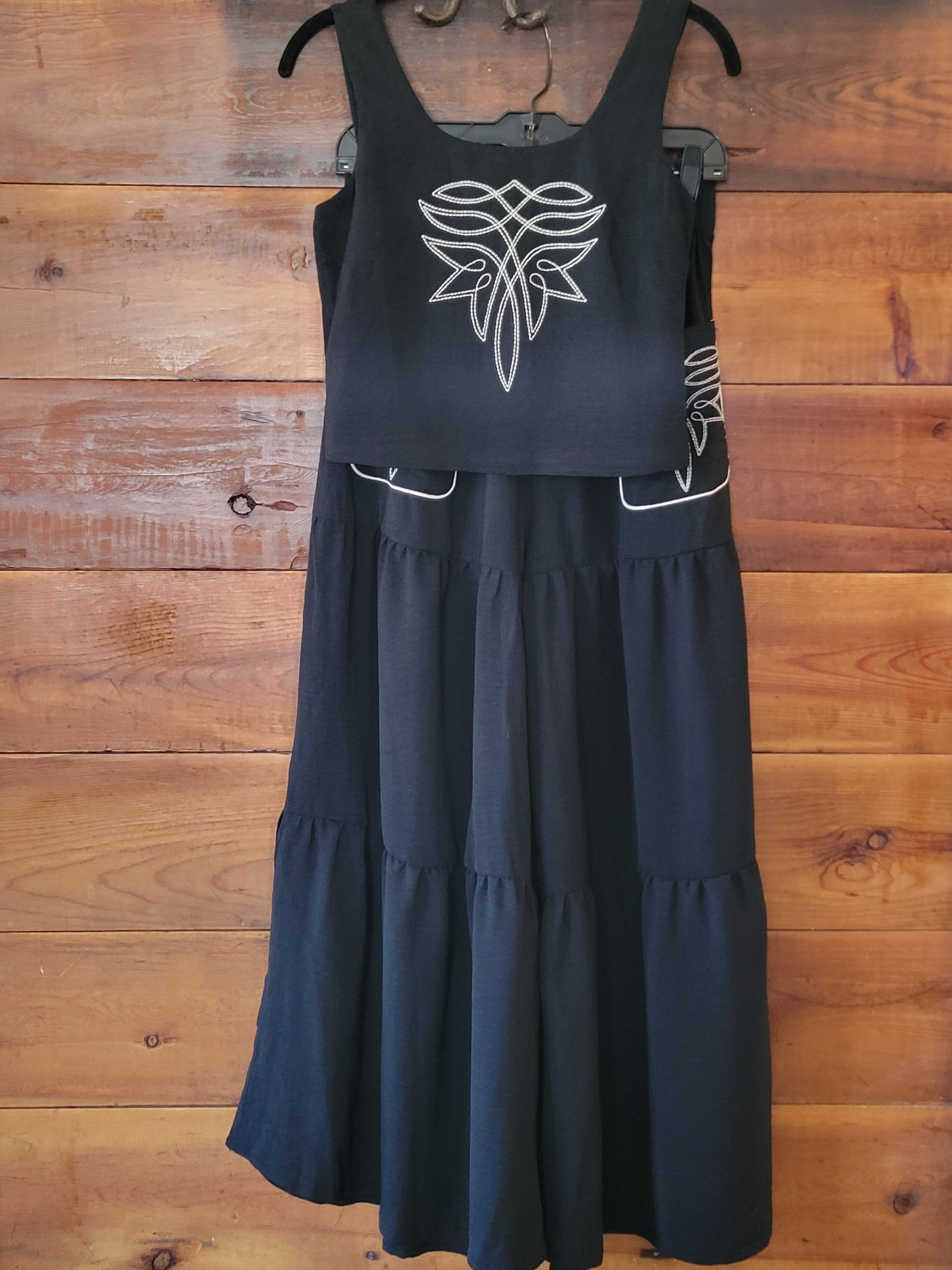 Black Bootstitch Set - White Owl Creek Boutique