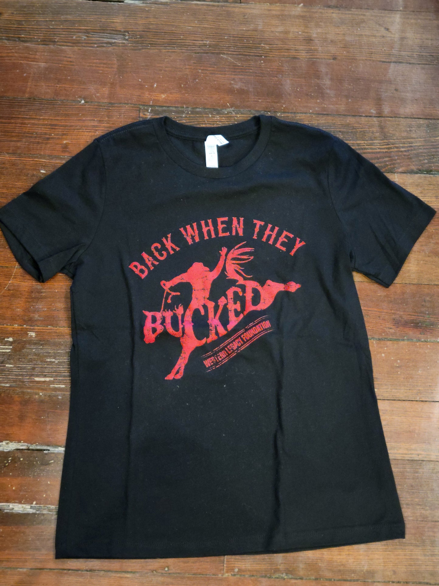 Back When They Bucked Ladies T-Shirt