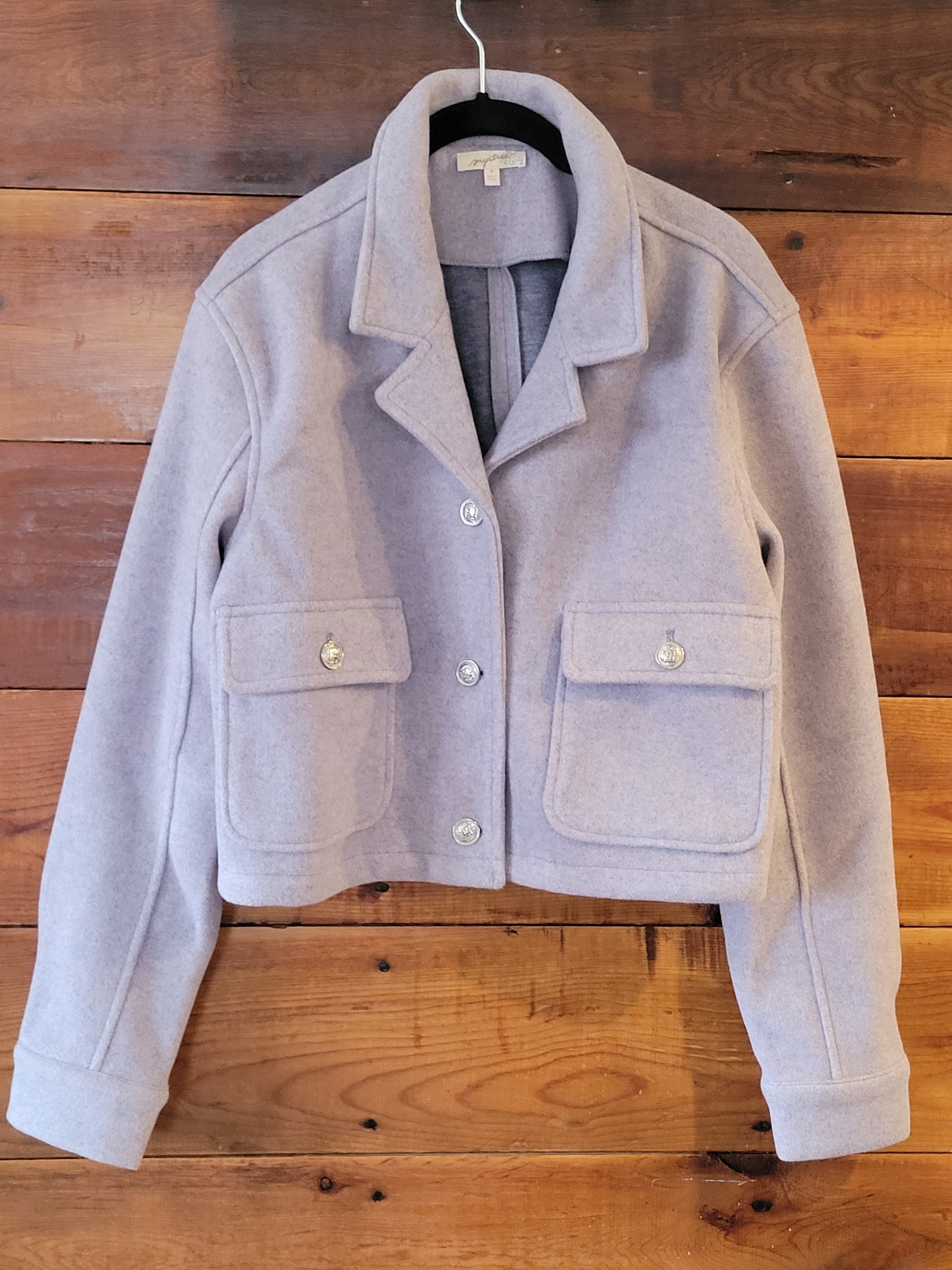 Lavender Crop Jacket