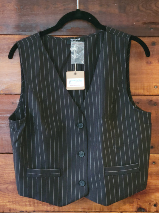 Pinstripe Vest