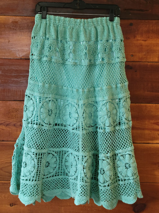 Aqua Teal Skirt