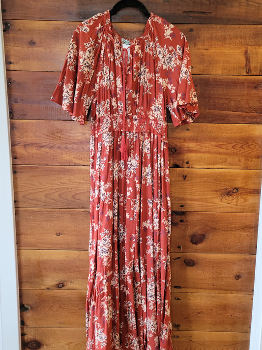 Rusty Red Dress