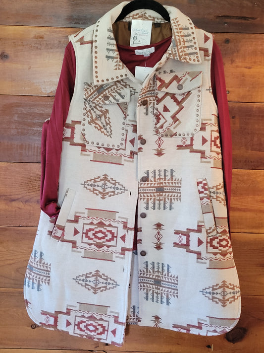 Stud Collar Vest