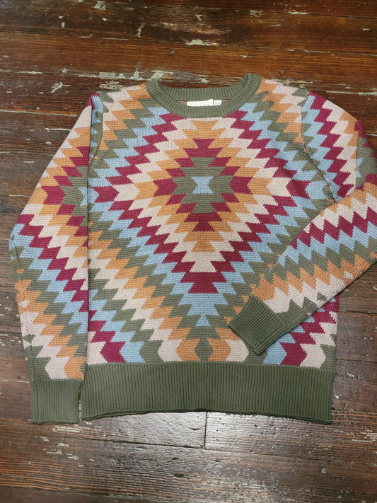 Geometric Sweater