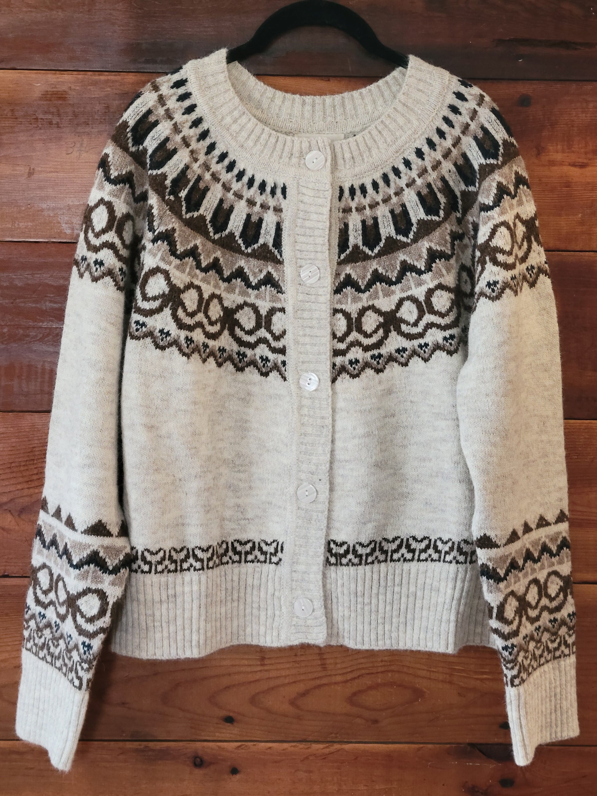 Oatmeal Bow Cardigan - White Owl Creek Boutique