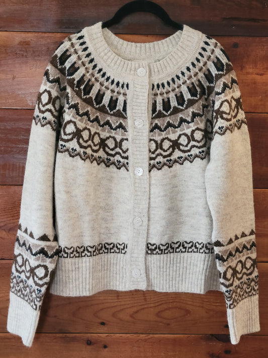 Oatmeal Bow Cardigan
