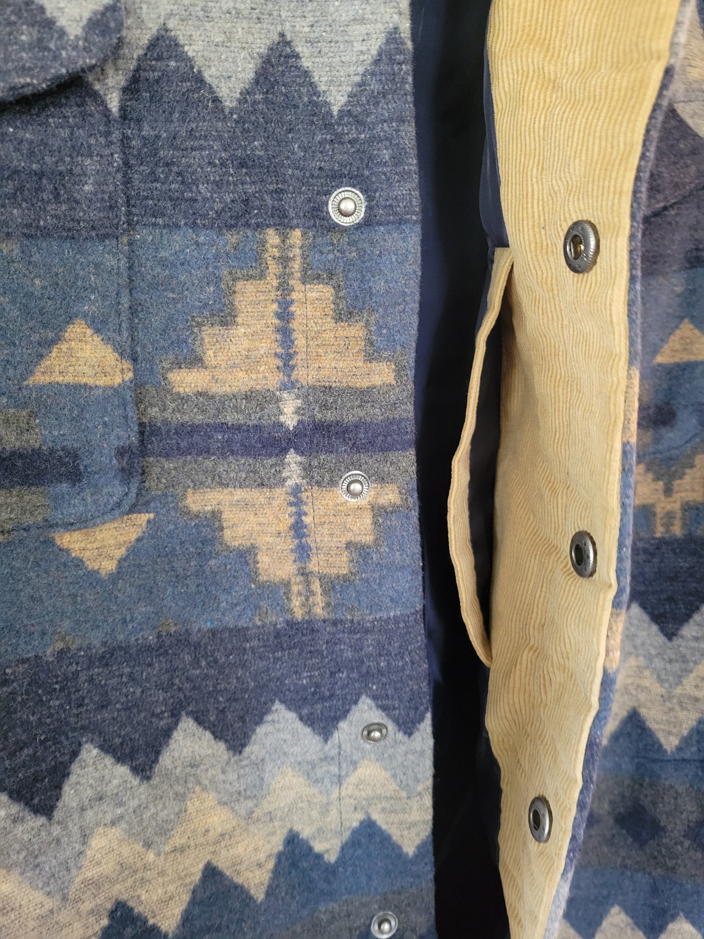 Shirt Jacket Corduroy Trim