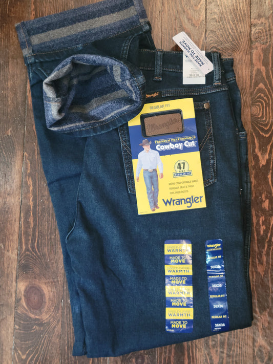 Wrangler® Cowboy Cut® Premium Performance 47 Regular Fit Warming Jean