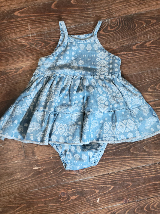 Wrangler Baby Bandana Dress