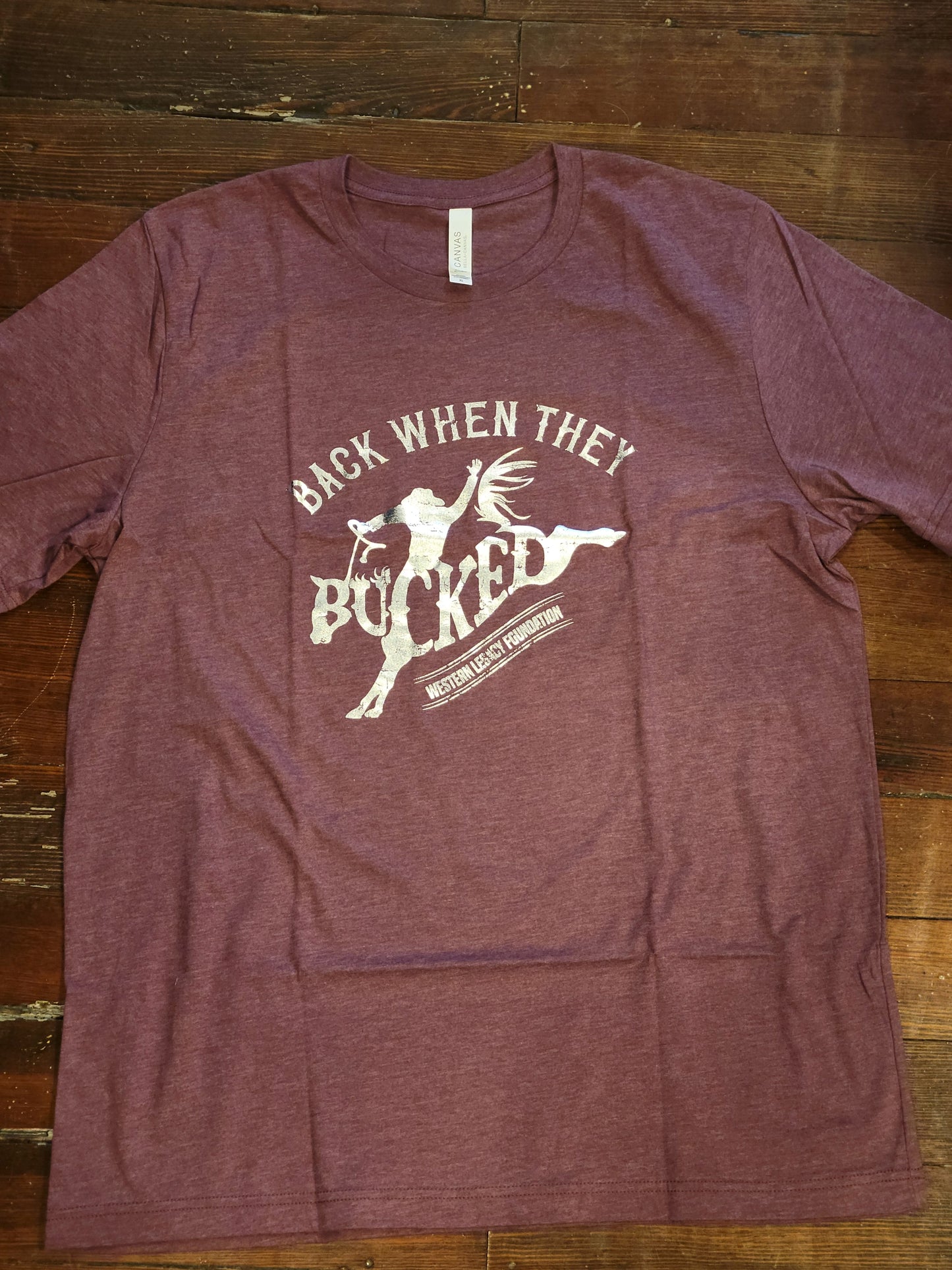 Back When They Bucked Ladies T-Shirt