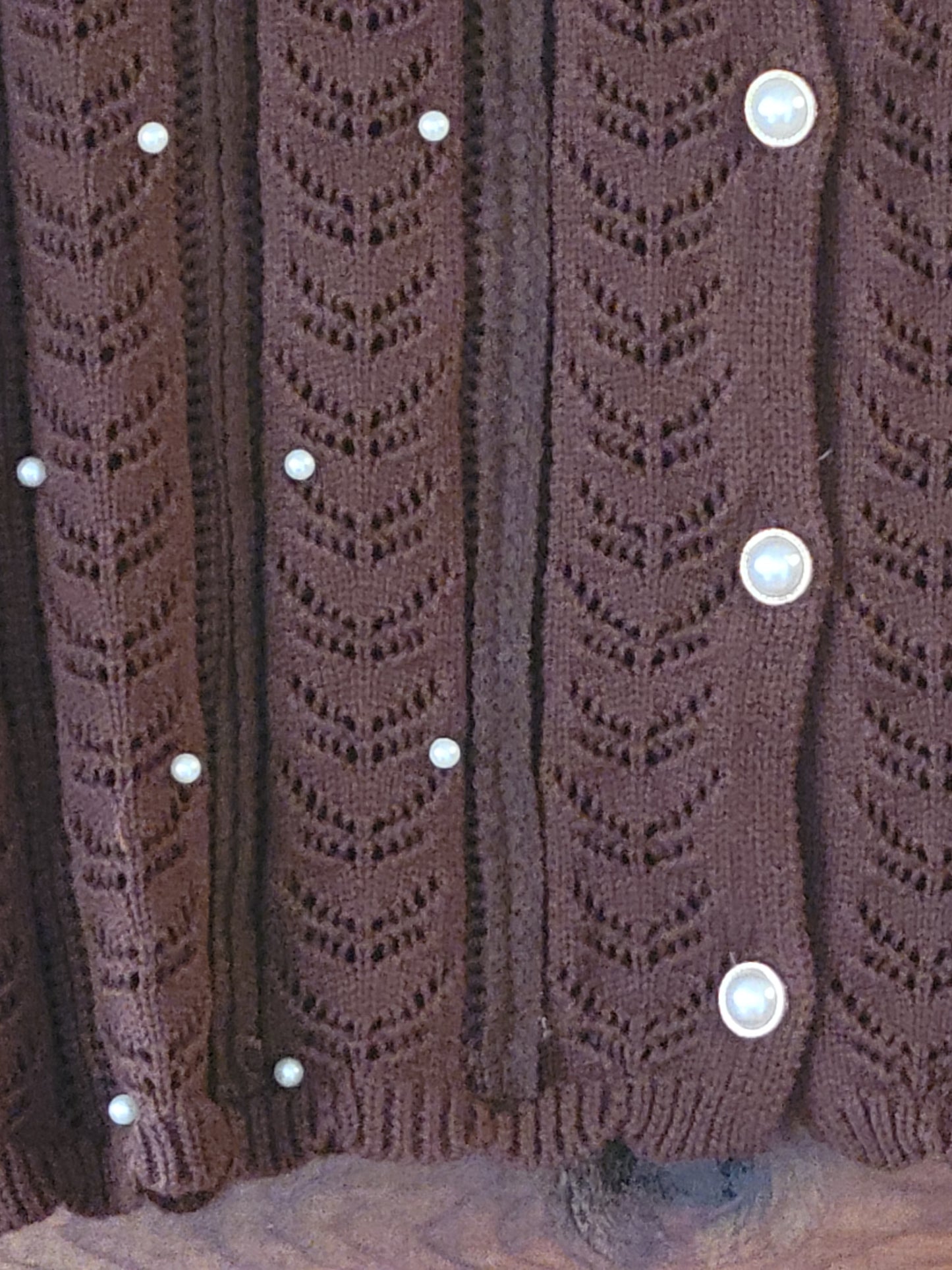 Pearl Embellished Short Sleeve Sweater - White Owl Creek Boutique