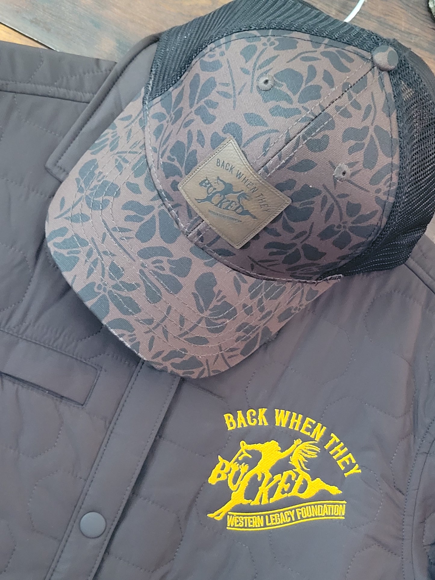 Back When They Bucked Cap - White Owl Creek Boutique