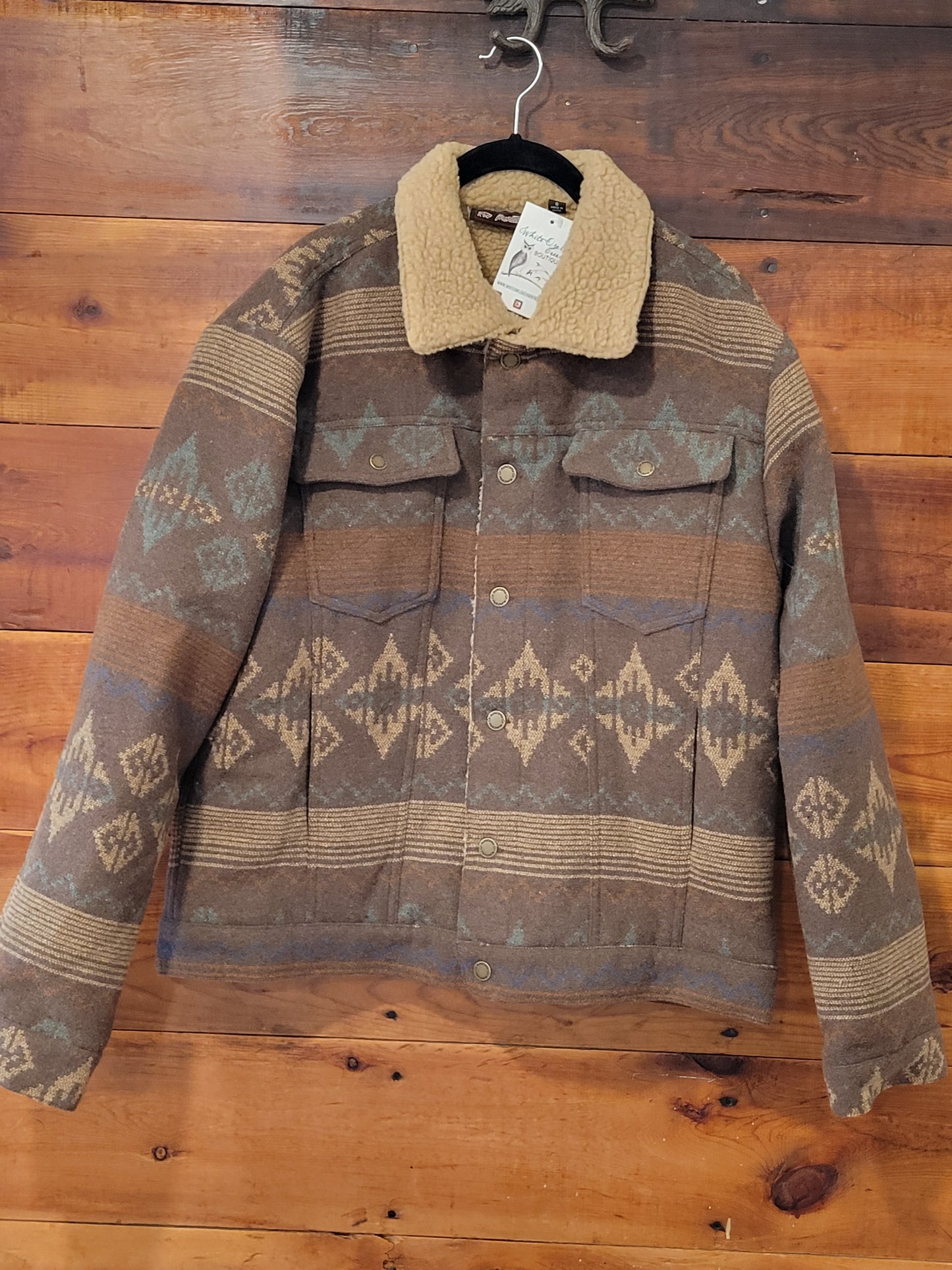 Brown Sherpa Jacket