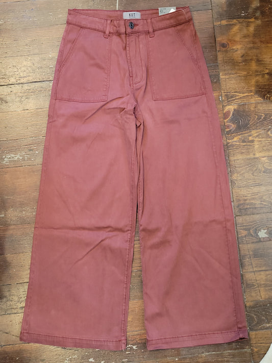 Meg Rust Wide Leg Pant
