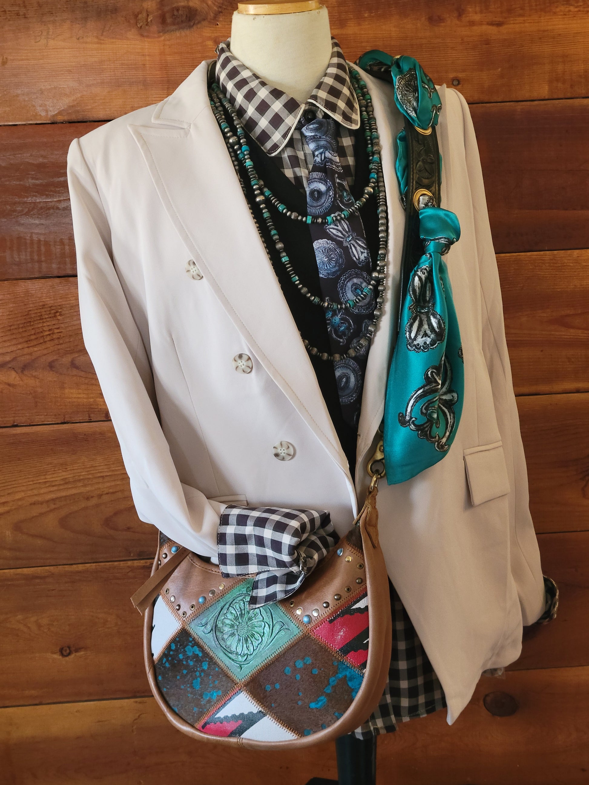 Ivory Blazer - White Owl Creek Boutique