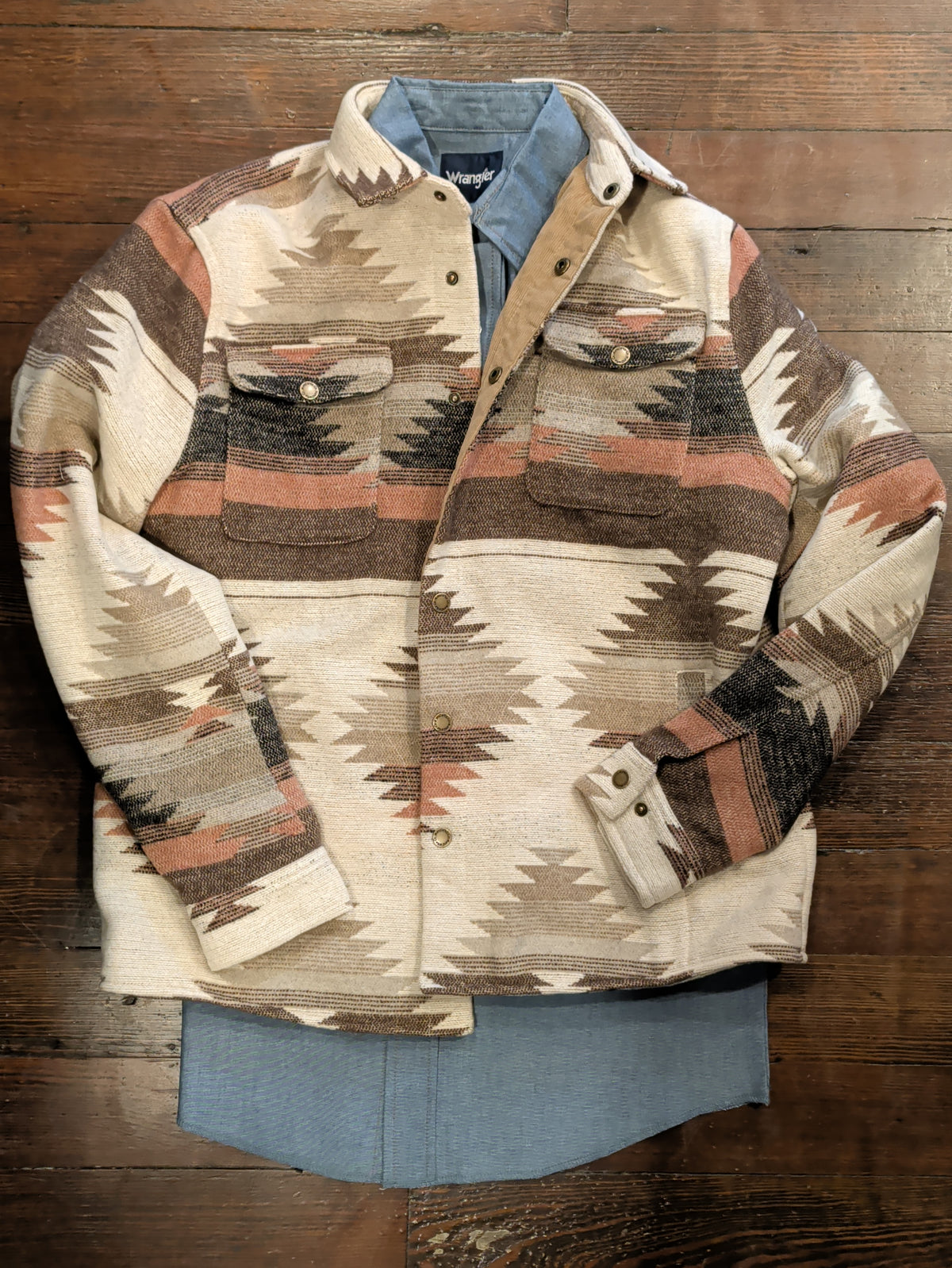 Men's Shirt Jacket - White Owl Creek Boutique