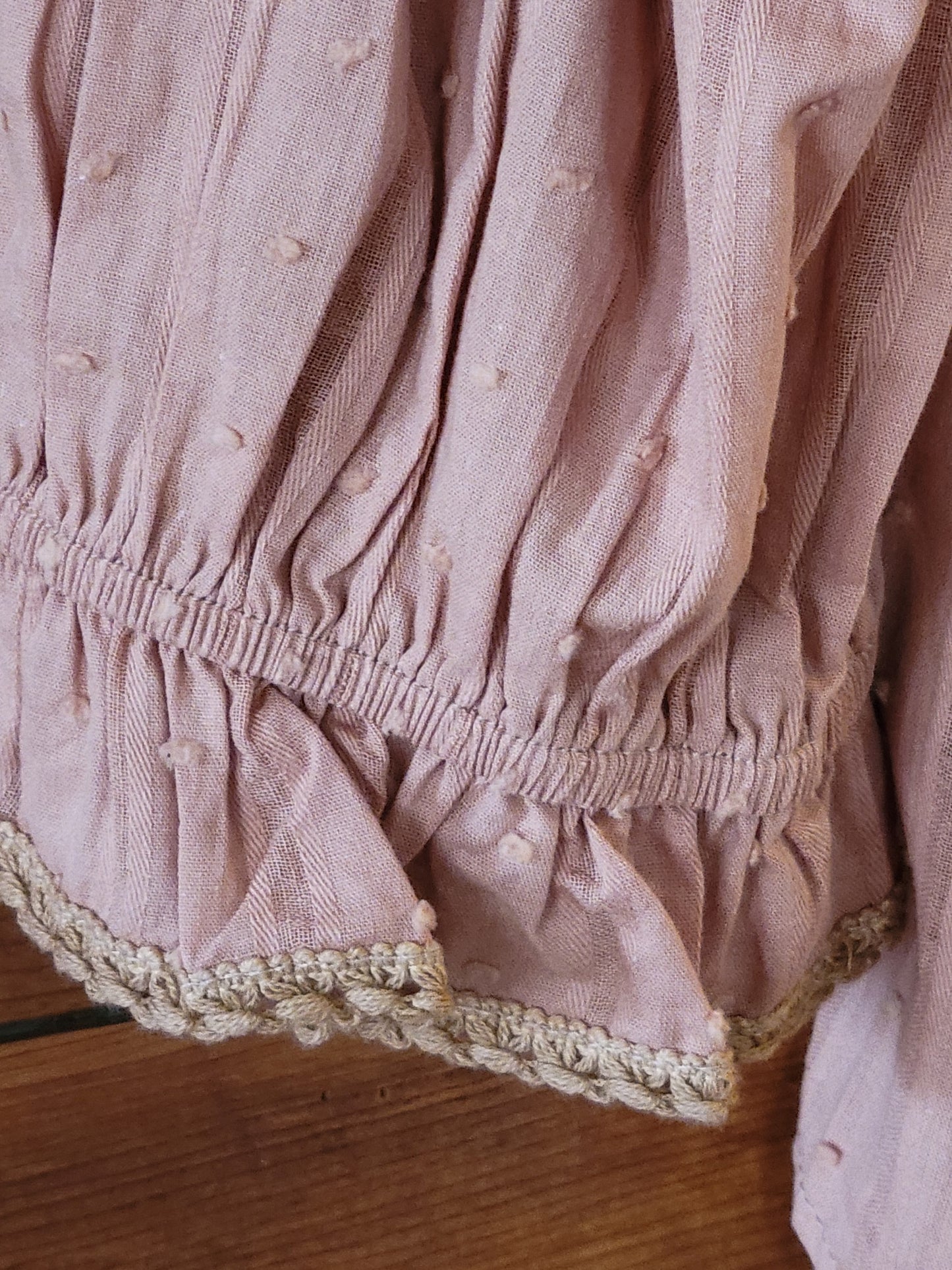 Dusty Peach Blouse - White Owl Creek Boutique