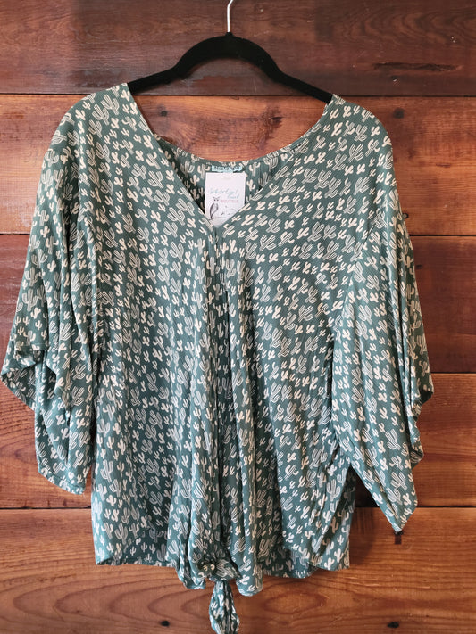 Spruce Cactus Blouse