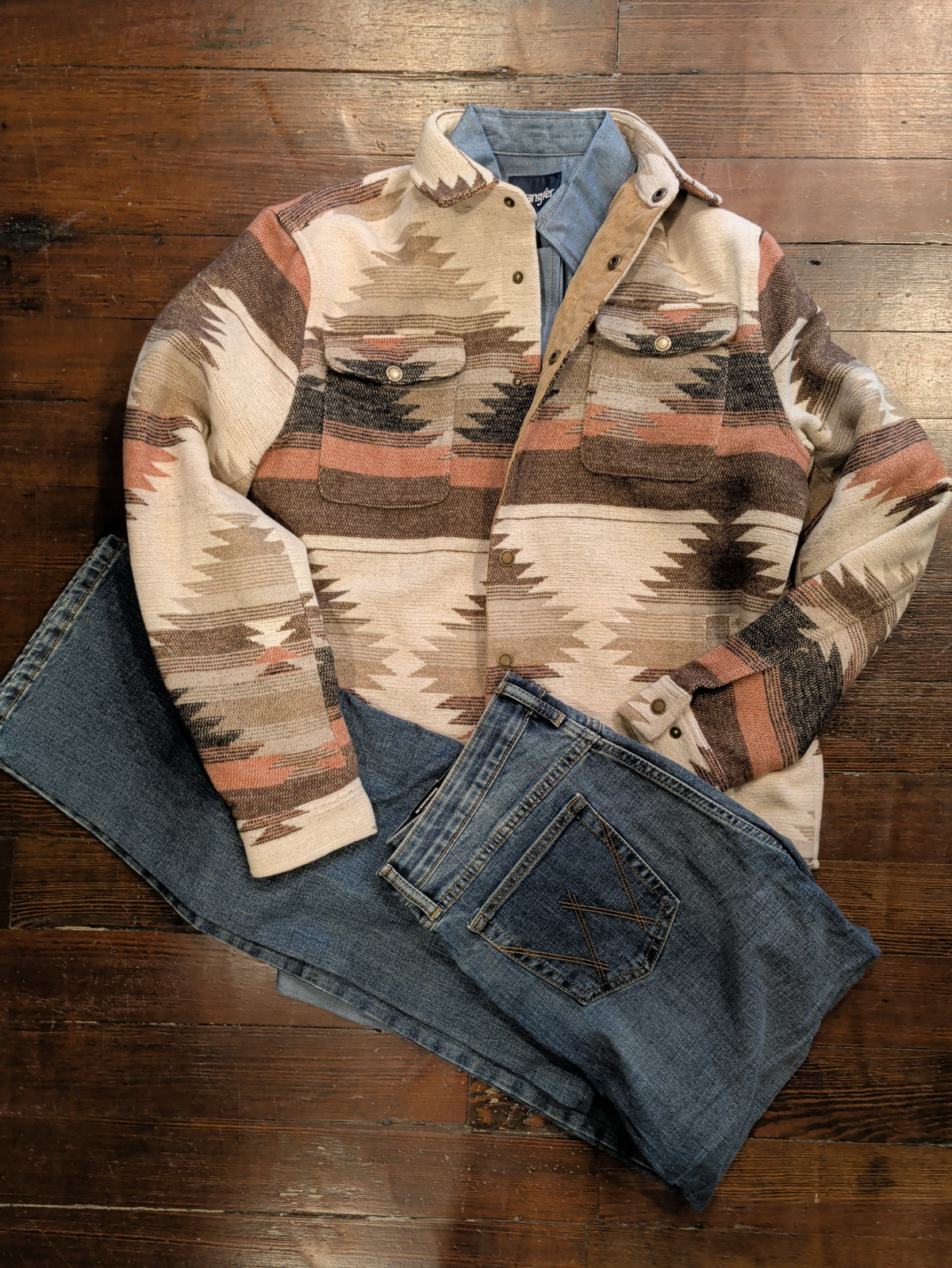 Men's Shirt Jacket - White Owl Creek Boutique