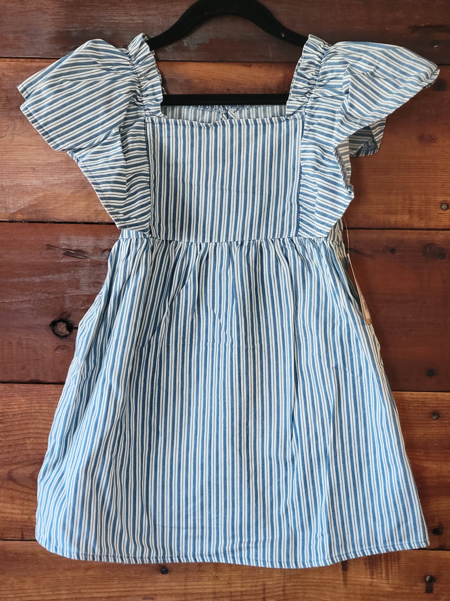 Wrangler Baby Girl Stripe Denim Dress