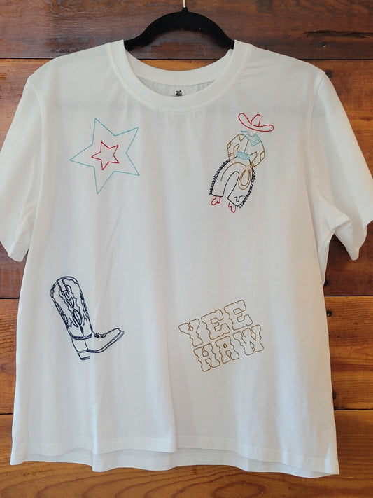 Yeehaw Star Tshirt