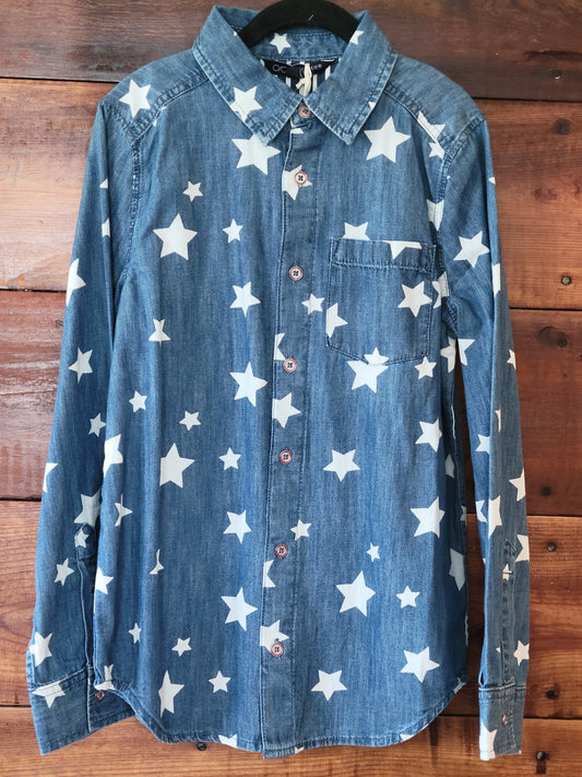 Star Button Up