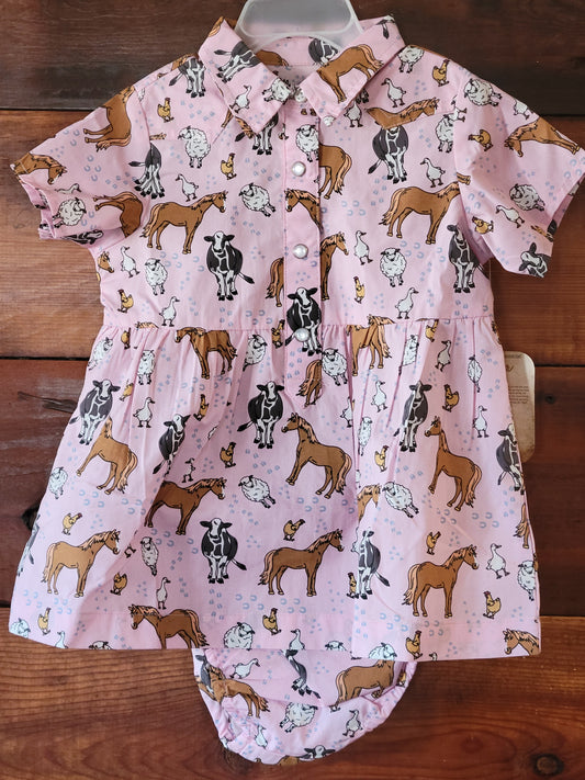 Wrangler Baby Girl Farm Dress