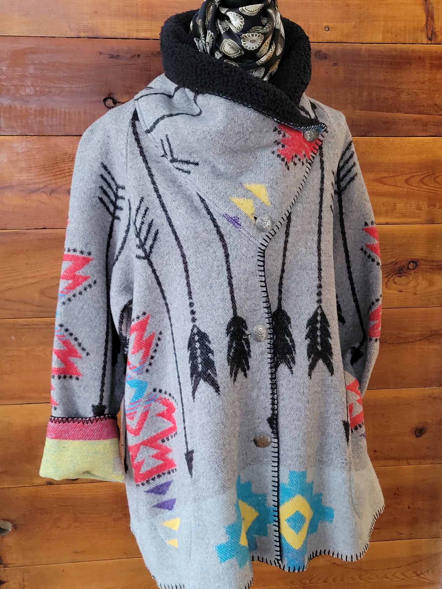Teton Sherpa Coat - White Owl Creek Boutique