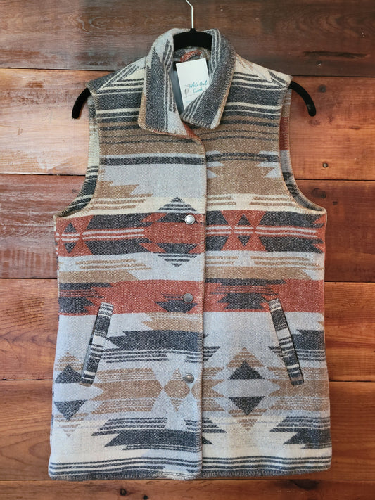 Blanket Stitching Vest