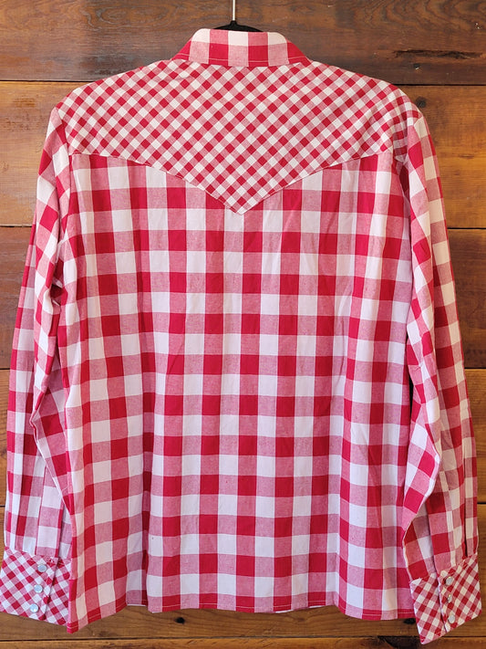Gingham Snap Top - White Owl Creek Boutique