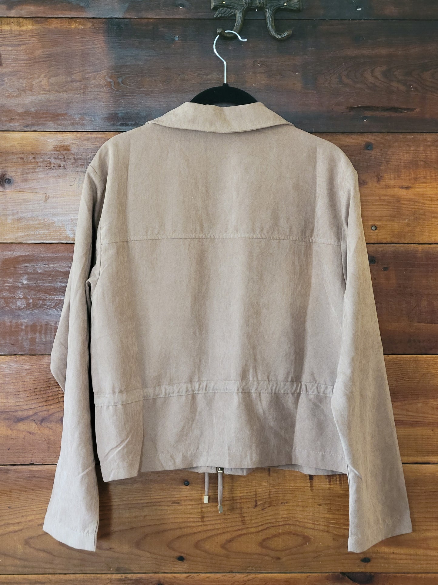 Sahara Drawstring Utility Jacket