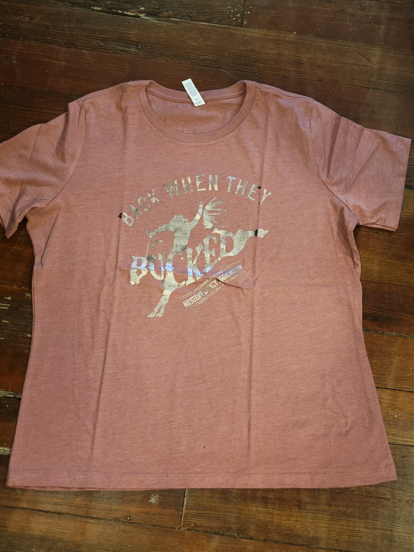 Back When They Bucked Ladies T-Shirt