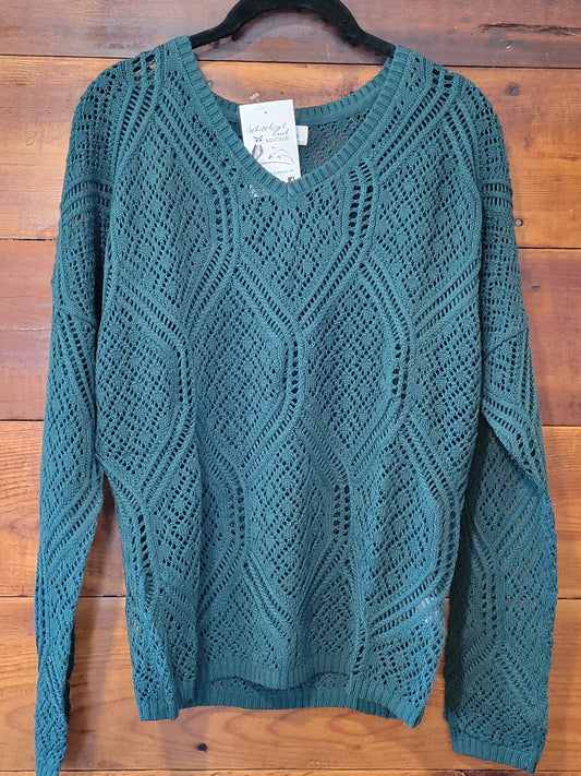 Pointelle Sweater