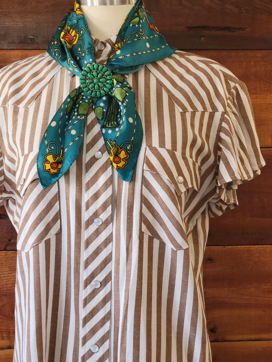 Flutter Sleeve Pearl Snap - White Owl Creek Boutique